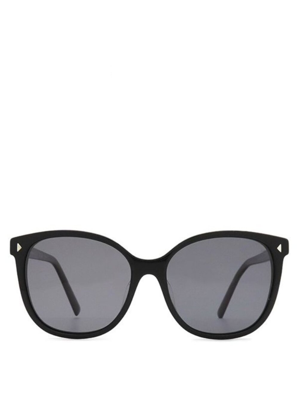 Prada SPR24Q-F Sunglasses 55 16 Acetate Black Silver Wellington Full Rim